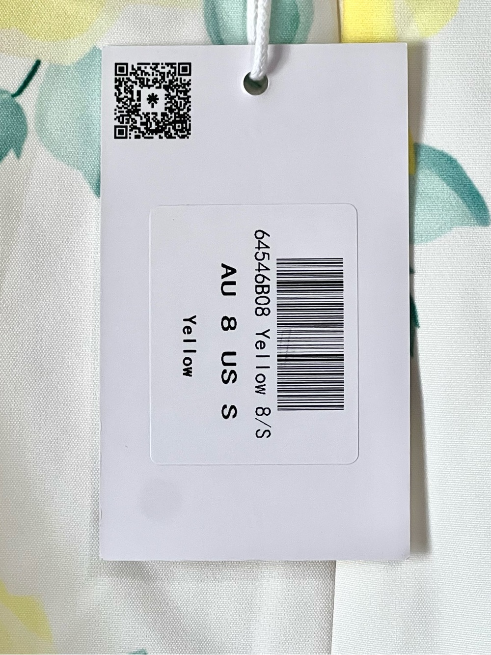 Saint & Secrets Sleeveless White Mini Dress with Yellow Floral Print - Picture 10 of 13